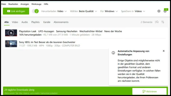 تحميل برنامج 4K Video Downloader لويندوز 10, 8, 7 (64-bit)