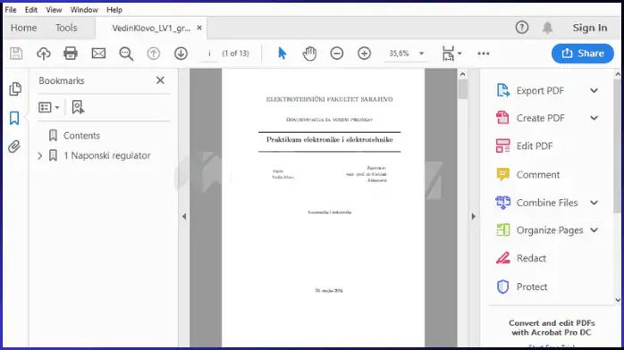 تحميل برنامج Adobe Acrobat Reader DC 2020