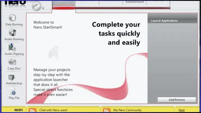 برنامج Nero Burning ROM