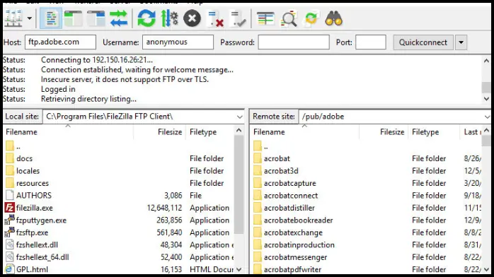 تحميل برنامج filezilla 32 bit للكمبيوتر
