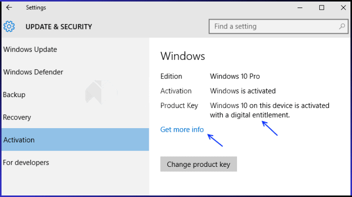 برنامج W10 Digital License Activation