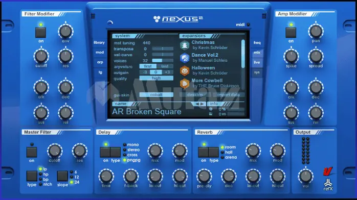 تحميل برنامج reFX Nexus2 Free Download