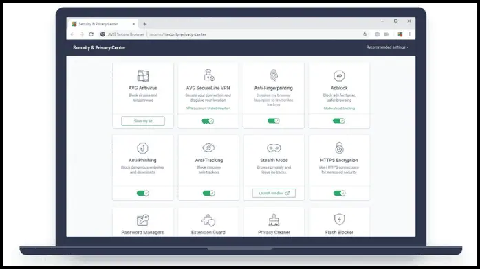 تحميل متصفح AVG Secure Browser للكمبيوتر 2025 اخر اصدار