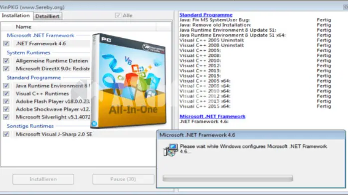Download All in One Runtimes