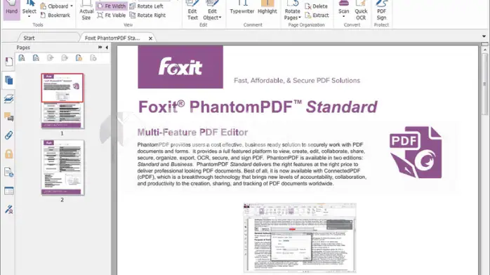 Download Foxit PDF Editor Pro