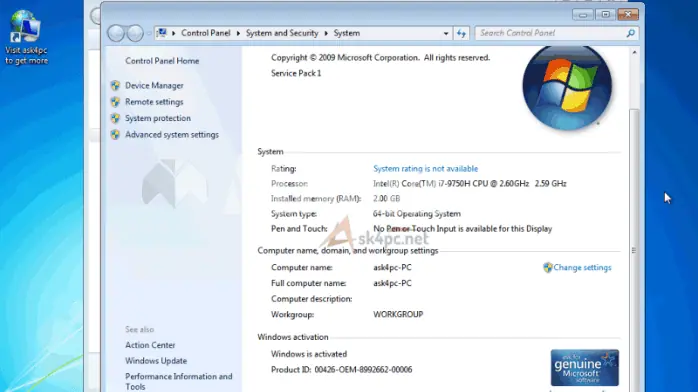 Download Windows 7 Super Lite x64