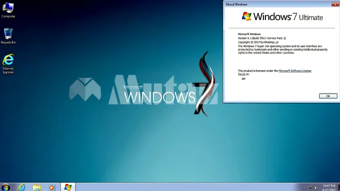 Windows 7 Super Lite x64 Full