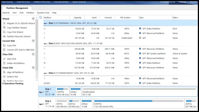 تحميل برنامج MiniTool Partition Wizard لتقسيم الهارد مجانا للكمبيوتر