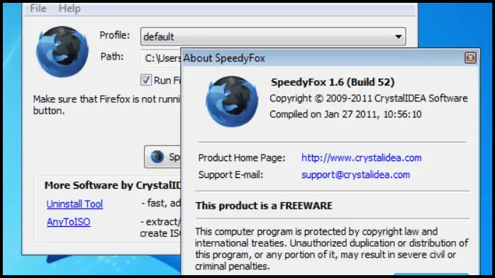 تحميل برنامج تسريع المتصفحات SpeedyFox مجانا