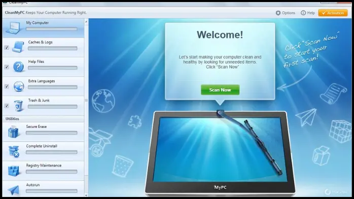 تحميل برنامج CleanMyPC مجانا 2025 لتنظيف وتسريع الكمبيوتر