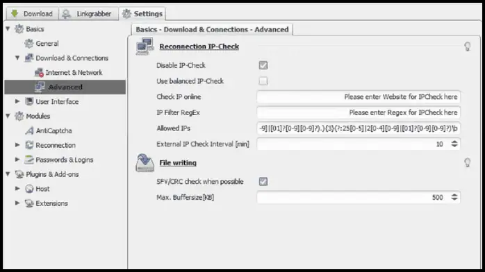 تحميل برنامج JDownloader للكمبيوتر 2025 للتحميل من الإنترنت