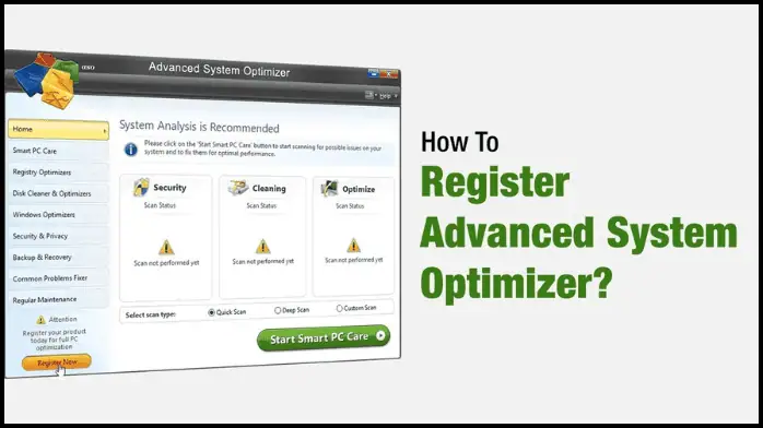تحميل برنامج Advanced System Optimizer لتسريع الكمبيوتر مجانا