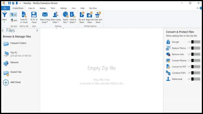 تحميل برنامج WinZip لفك الضغط 2025 احدث اصدار مجانا