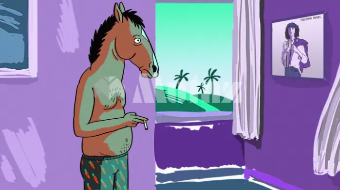 Bojack Horseman Cartoon