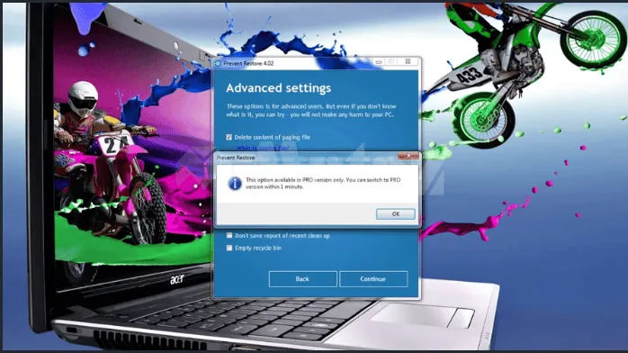 تحميل برنامج Prevent Restore