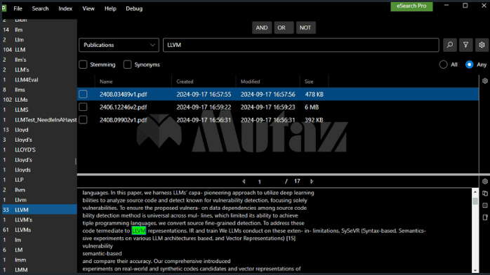 تحميل برنامج DtSearch Desktop