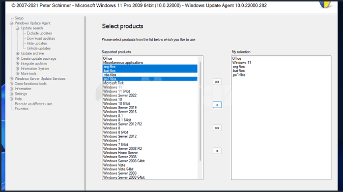 تحميل برنامج Get WSUS Content NET