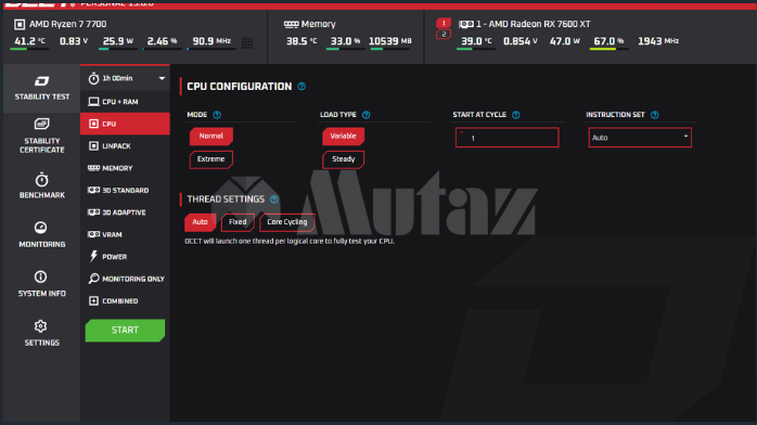 تحميل برنامج OCCT