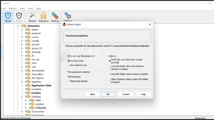 تحميل برنامج Folder Guard