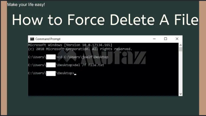 تحميل برنامج ForceDelete