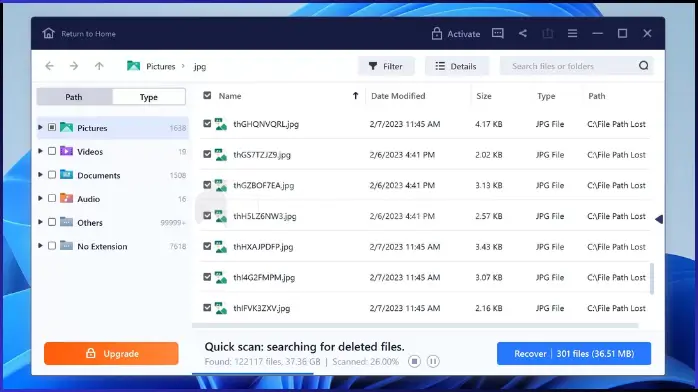تحميل برنامج استرجاع الصور القديمة