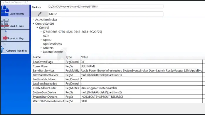 تحميل برنامج Registry Toolbox