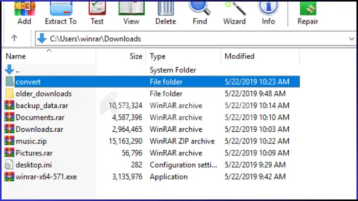 تحميل برنامج وينرار