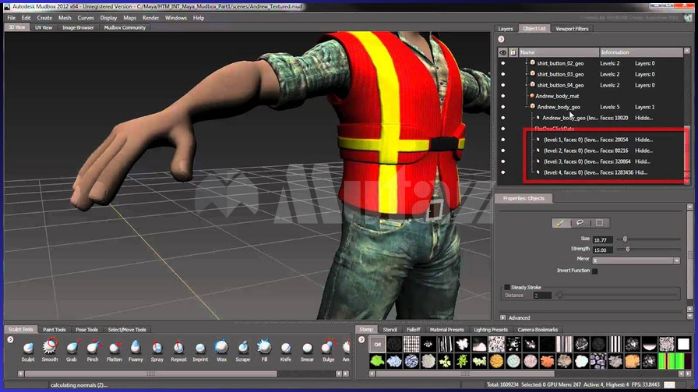 تحميل برنامج Autodesk Mudbox v2025