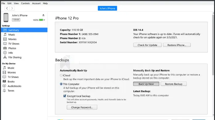 تحميل برنامج ايتونز