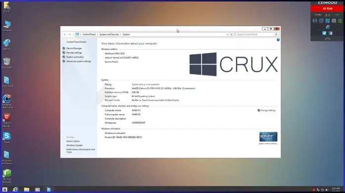 تحميل Windows 7 Crux Edition
