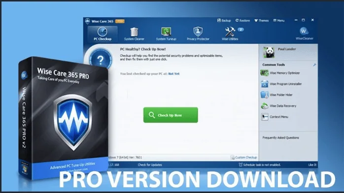 تحميل برنامج Wise Care 365