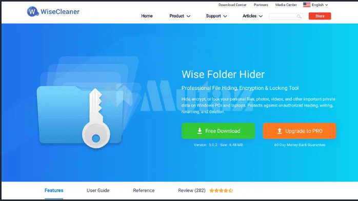 تحميل برنامج Wise Folder Hide