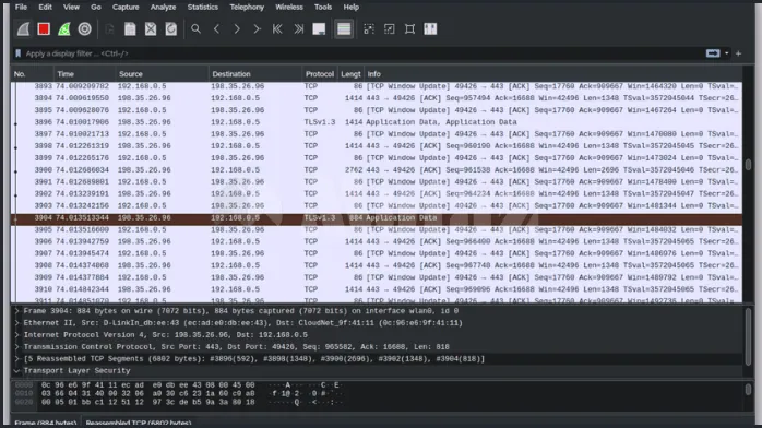 تحميل برنامج Wireshark