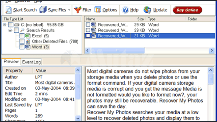 تحميل برنامج اRecover My Files