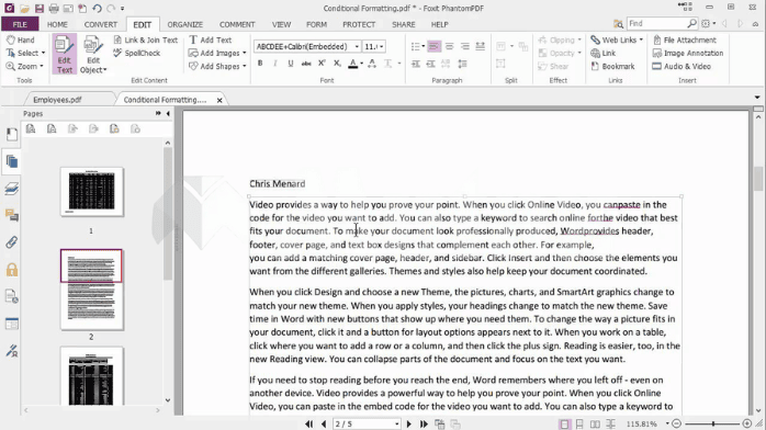 تحميل برنامج Foxit PhantomPDF