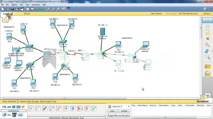تحميل برنامج Cisco Packet Tracer