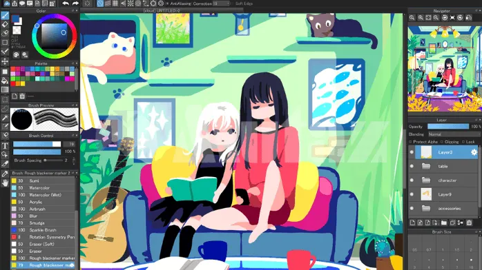 تحميل برنامج MediBang Paint