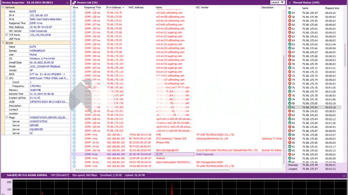 تحميل برنامج MiTeC Network Meter