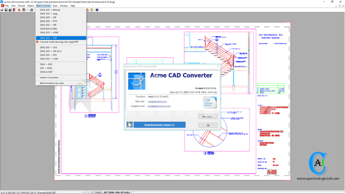 تحميل برنامج Acme CAD Converter