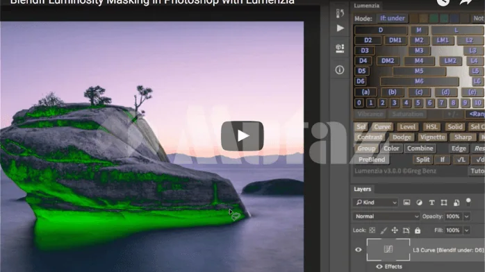 تحميل برنامج Lumenzia