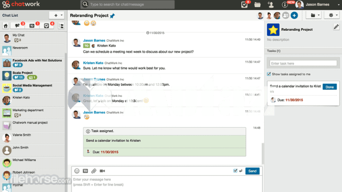 تحميل برنامج ChatWork