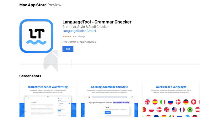 تحميل برنامج LanguageTool