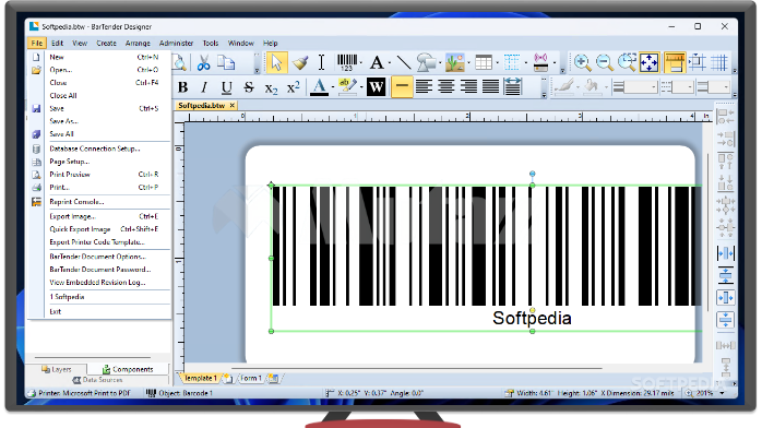 تحميل برنامج Bartender كامل بالكراك