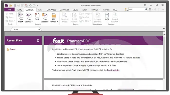 تحميل برنامج Foxit PhantomPDF مع التفعيل