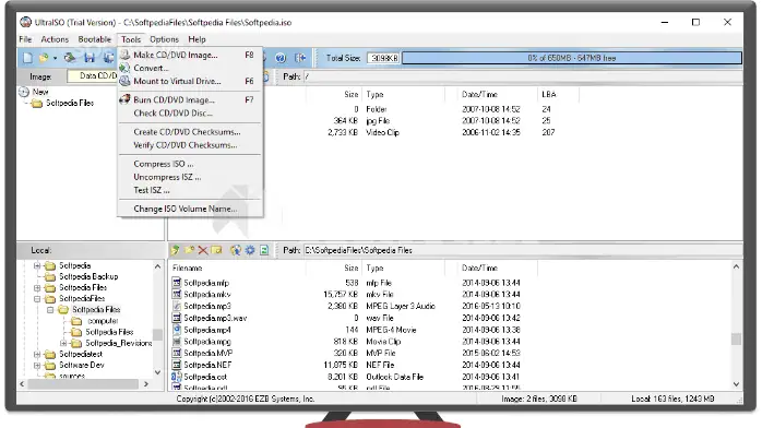برنامج UltraISO كامل بالسيريال