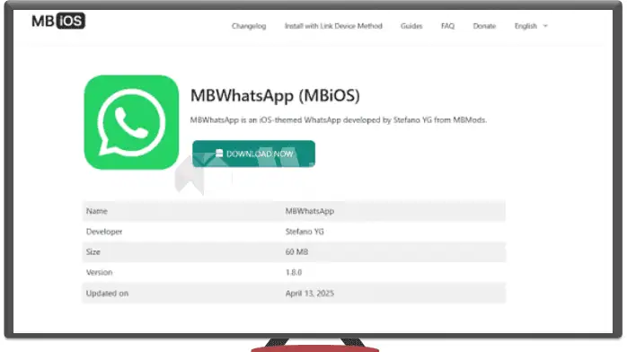 تنزيل واتساب MB WhatsAPP